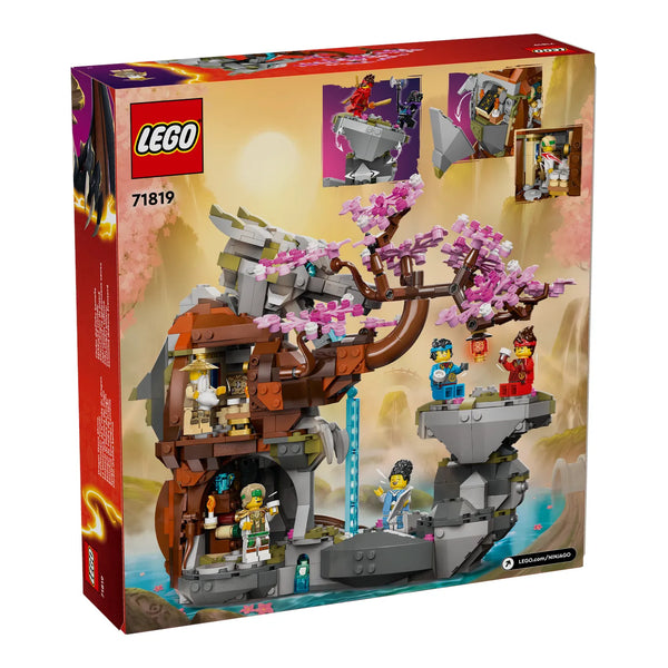 LEGO® NINJAGO® 71819 Drachenstein-Tempel Verpackung Rückseite