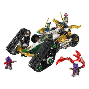 LEGO® NINJAGO® 71820 Kombi-Raupe des Ninja-Teams aufgebaut