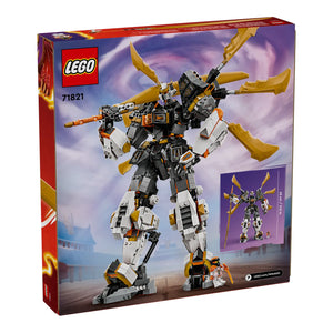LEGO® NINJAGO® 71821 Coles Titandrachen-Mech Verpackung Rückseite