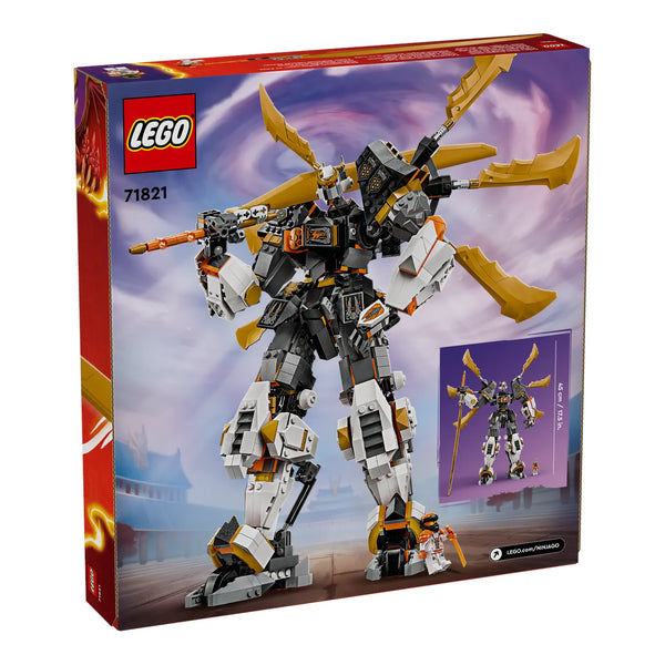 LEGO® NINJAGO® 71821 Coles Titandrachen-Mech Verpackung Rückseite