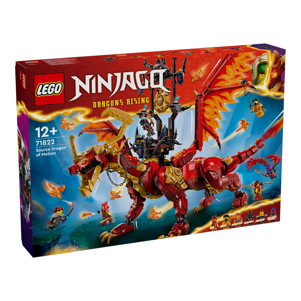 LEGO® NINJAGO® 71822 Quelldrache der Bewegung Verpackung Vorderseite