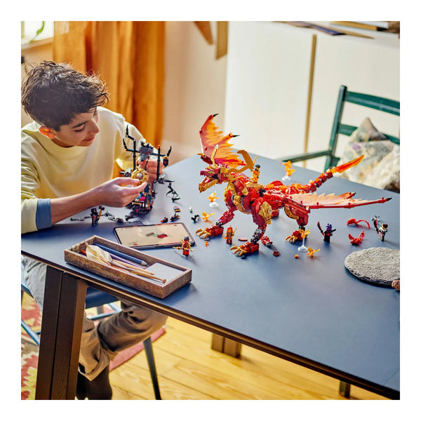 LEGO® NINJAGO® 71822 Quelldrache der Bewegung für Kinder