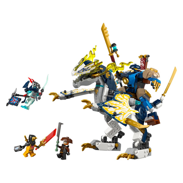 LEGO® NINJAGO® 71843 Rogues Mech-Drachenreiter aufgebaut