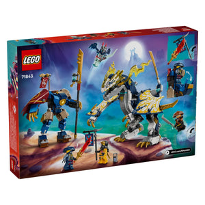 LEGO® NINJAGO® 71843 Rogues Mech-Drachenreiter Set Rückseite