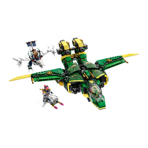 LEGO® NINJAGO® 71845 Lloyds Jet-Mech aufgebaut