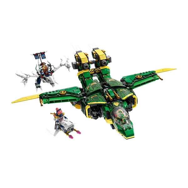 LEGO® NINJAGO® 71845 Lloyds Jet-Mech aufgebaut