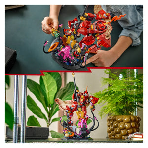 LEGO® NINJAGO® 71846 Der Feuerritter-Mech als Dekoration