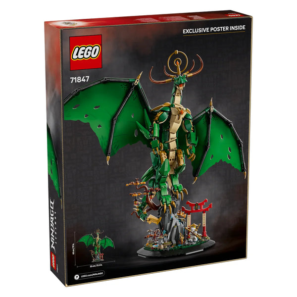 LEGO® NINJAGO® 71847 Der Wächterdrache Set Rückseite