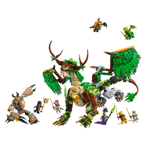 LEGO® NINJAGO® 71859 Der Drache des Lebens aufgebaut