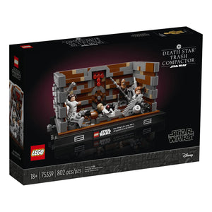 LEGO® Star Wars™ 75339 Müllpresse im Todesstern™ – Diorama OVP Vorderseite