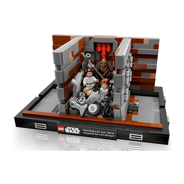 LEGO® Star Wars™ 75339 Müllpresse im Todesstern™ – Diorama zusammengefahren