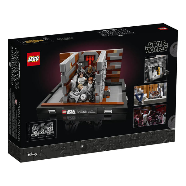 LEGO® Star Wars™ 75339 Müllpresse im Todesstern™ – Diorama OVP Rückseite