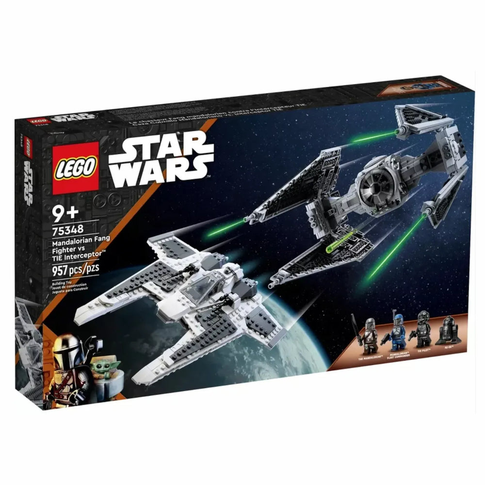 LEGO® Star Wars™ 75348 Mandalorianischer Fang Fighter vs. TIE Interceptor™