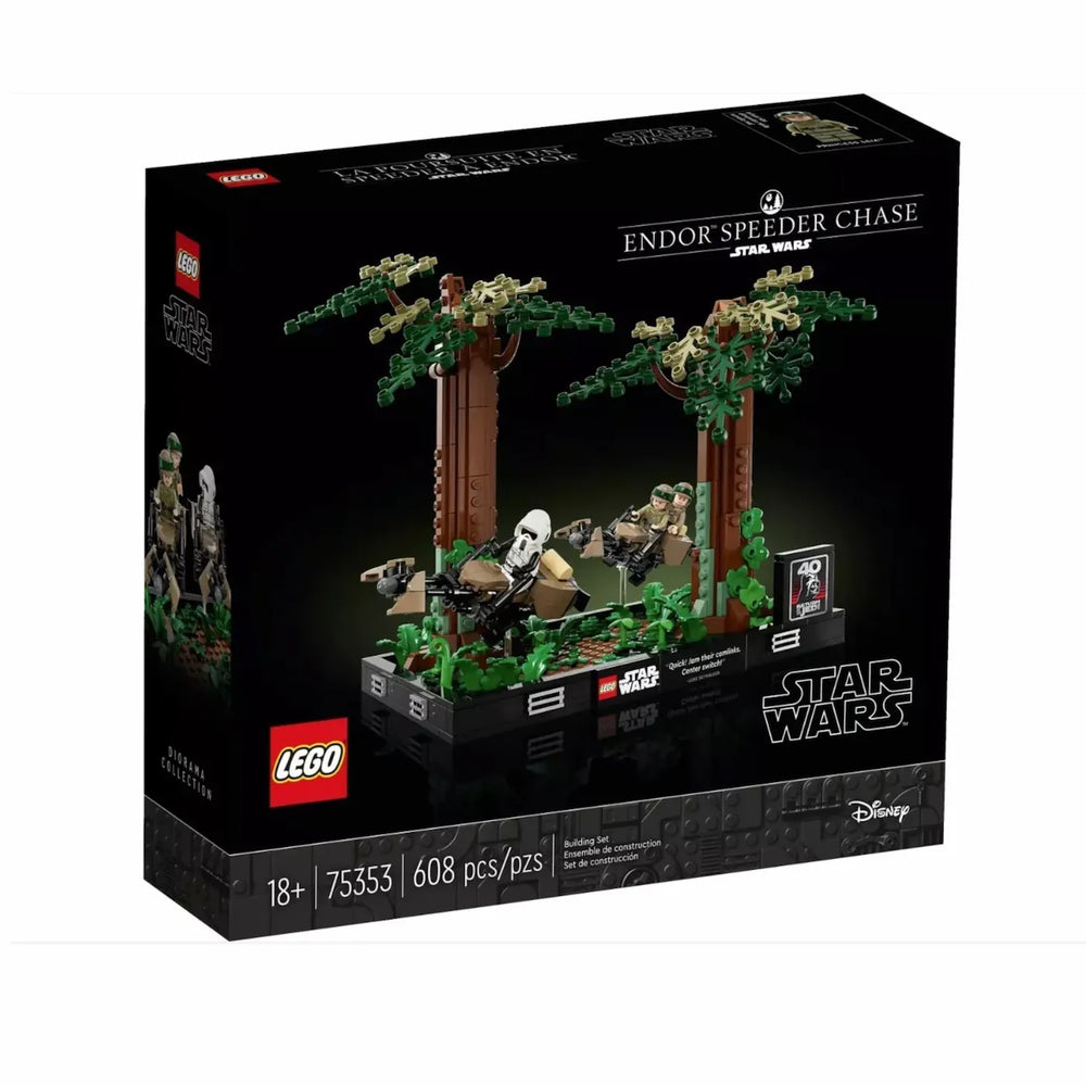 LEGO® Star Wars™ 75353 Verfolgungsjagd auf Endor™ – Diorama