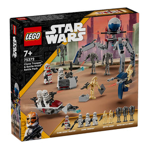 LEGO® Star Wars™ 75372 Clone Trooper™ & Battle Droid™ Battle Pack Verpackung Vorderseite