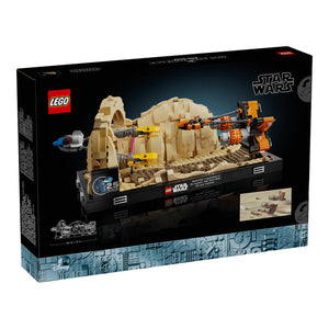LEGO® Star Wars™ 75380 Podrennen in Mos Espa – Diorama Verpackung Rückseite