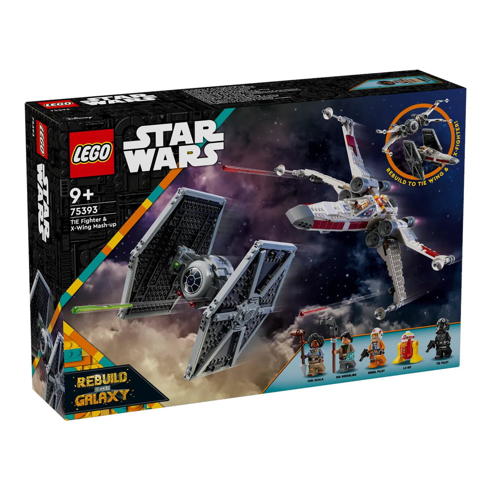 LEGO® Star Wars™ 75393 Mashup aus TIE Fighter & X-Wing Verpackung Vorderseite