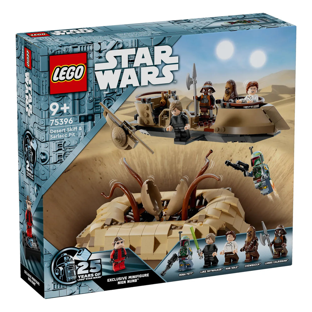 LEGO® Star Wars™ 75396 Wüsten-Skiff und Sarlacc-Grube Verpackung Vorderseite