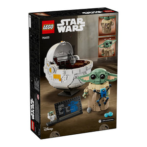 LEGO® Star Wars™ 75403 Grogu™ in seiner Repulsorwiege Verpackung Rückseite