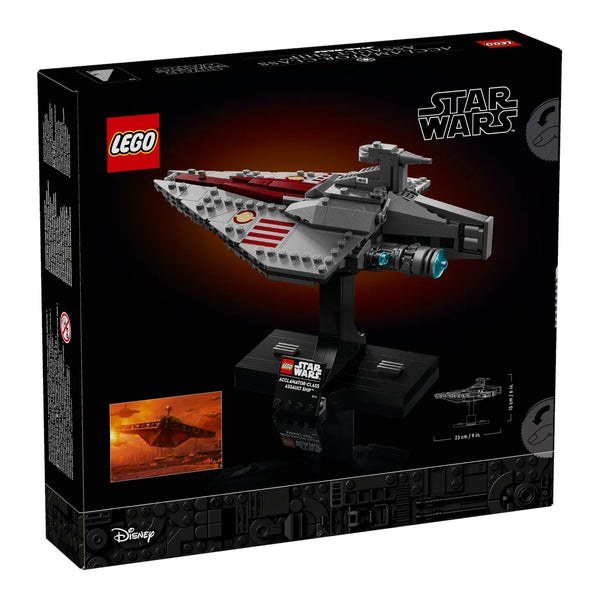 LEGO® Star Wars™ 75404 Assault Ship™ der Acclamator-Klasse Verpackung Rückseite
