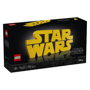 LEGO® Star Wars™ 75407 Star Wars Logo aus LEGO Steinen Set 