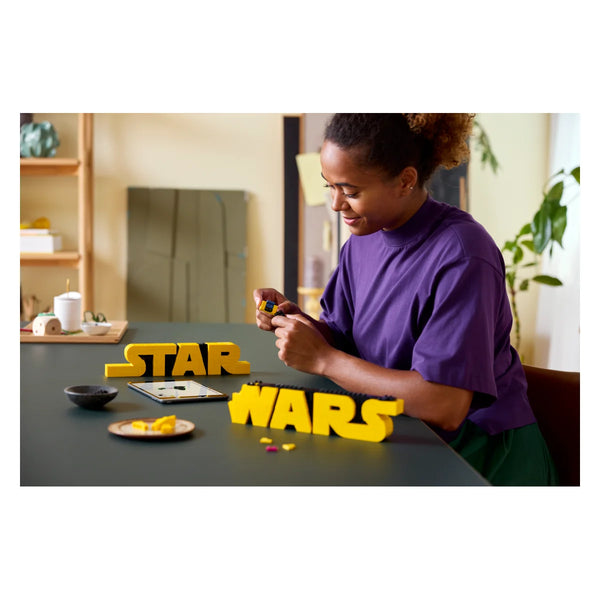 LEGO® Star Wars™ 75407 Star Wars Logo aus LEGO Steinen für Erwachsene