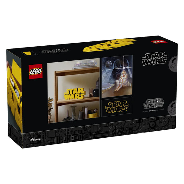 LEGO® Star Wars™ 75407 Star Wars Logo aus LEGO Steinen Set Rückseite
