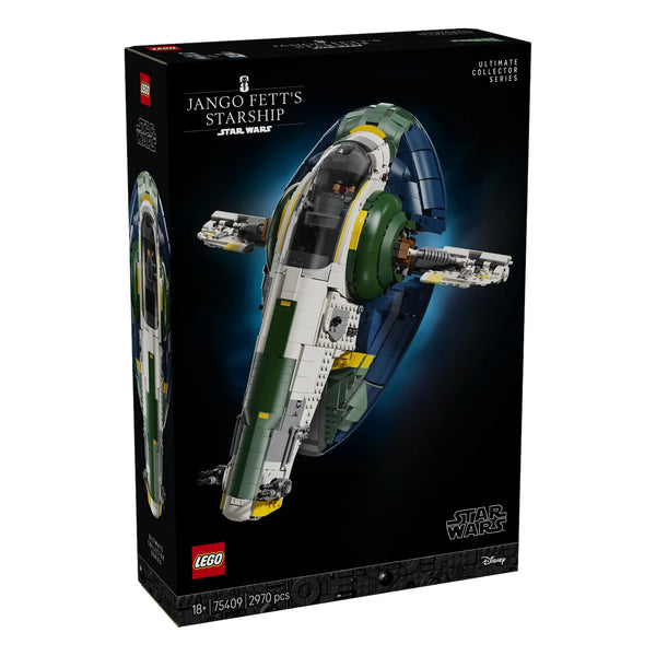 LEGO® Star Wars™ 75409 Jango Fetts Sternenschiff der Firespray-Klasse OVP Vorderseite