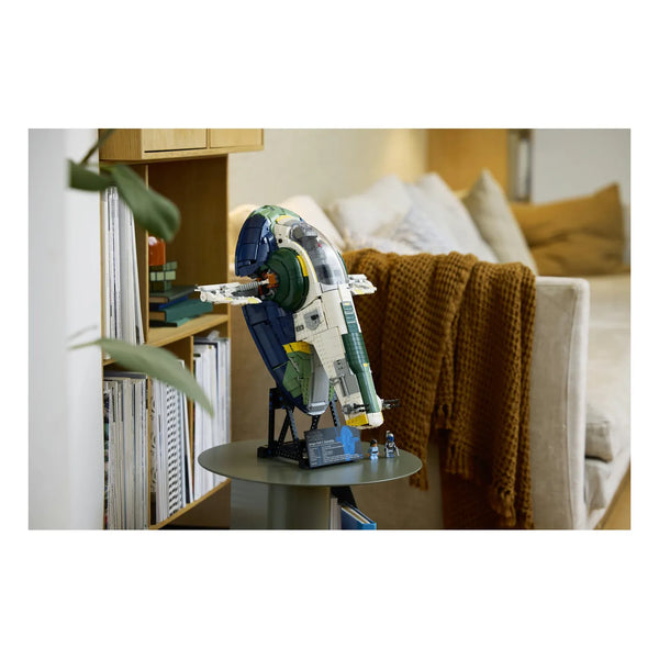 LEGO® Star Wars™ 75409 Jango Fetts Sternenschiff der Firespray-Klasse als Wohnzimmerdekoration