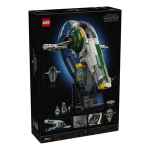 LEGO® Star Wars™ 75409 Jango Fetts Sternenschiff der Firespray-Klasse OVP Rückseite