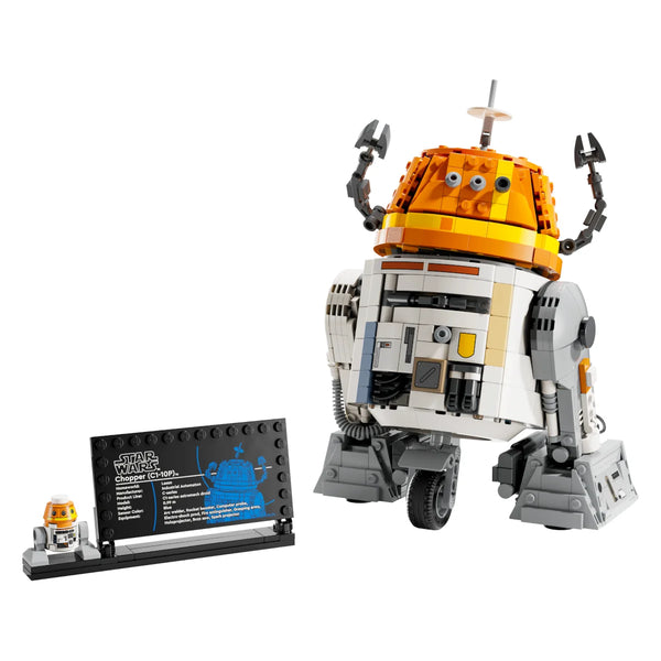 LEGO® Star Wars™ 75416 Astromech-Droide Chopper (C1-10P)™ aufgebaut