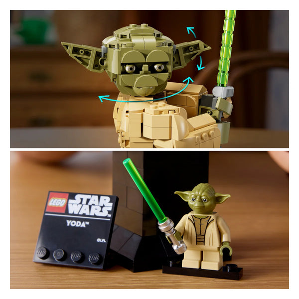  LEGO® Star Wars™ 75438 Yoda™ Büste Funktionen