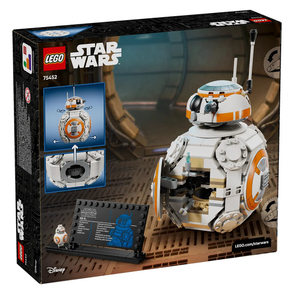  LEGO® Star Wars™ 75452 Der Astromech-Droide BB-8™ Set Rückseite