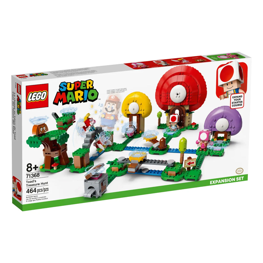 LEGO® Super Mario™ 71368 Toads Schatzsuche Verpackung Vorderseite