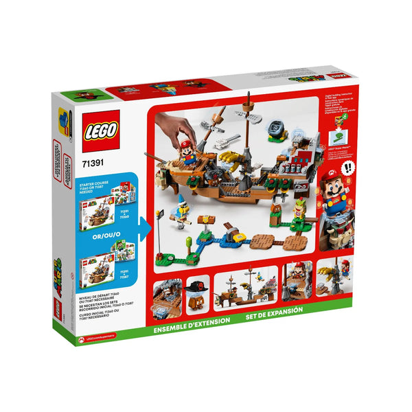 LEGO® Super Mario™ 71391 Bowser's Airship Verpackung Rückseite