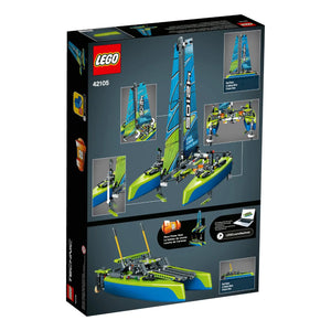 LEGO® Technic 42105 Katamaran Verpackung Rückseite