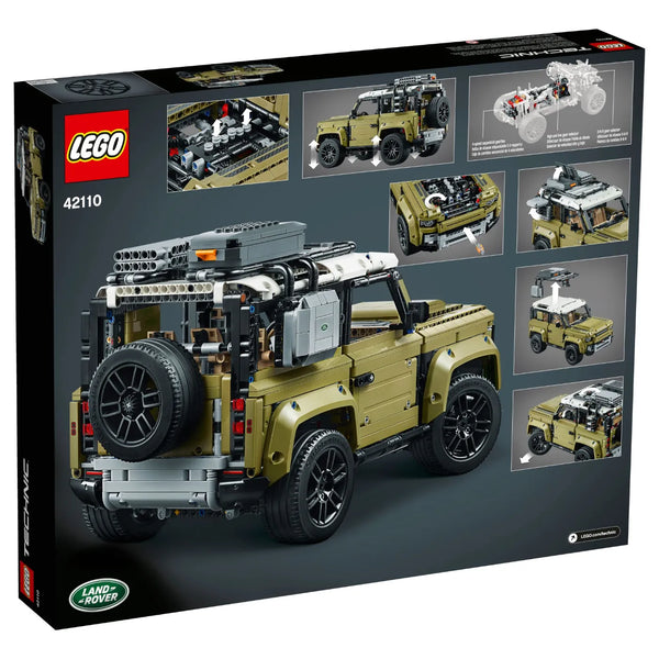 LEGO® Technic 42110 Land Rover Defender Verpackung Rückseite