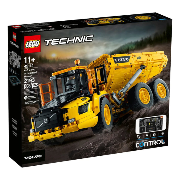 LEGO® Technic 42114 VOLVO AH60 Knickgelenk Kipper Verpackung Vorderseite