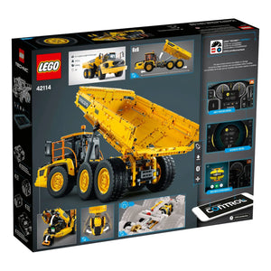 LEGO® Technic 42114 VOLVO AH60 Knickgelenk Kipper Verpackung Rückseite