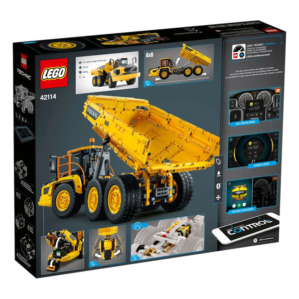 LEGO® Technic 42114 VOLVO AH60 Knickgelenk Kipper Verpackung Rückseite