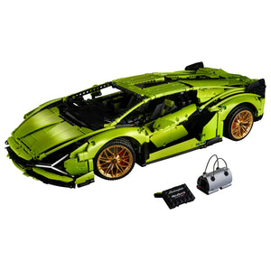 LEGO® Technic 42115 Lamborghini Sián FKP 37 aufgebaut