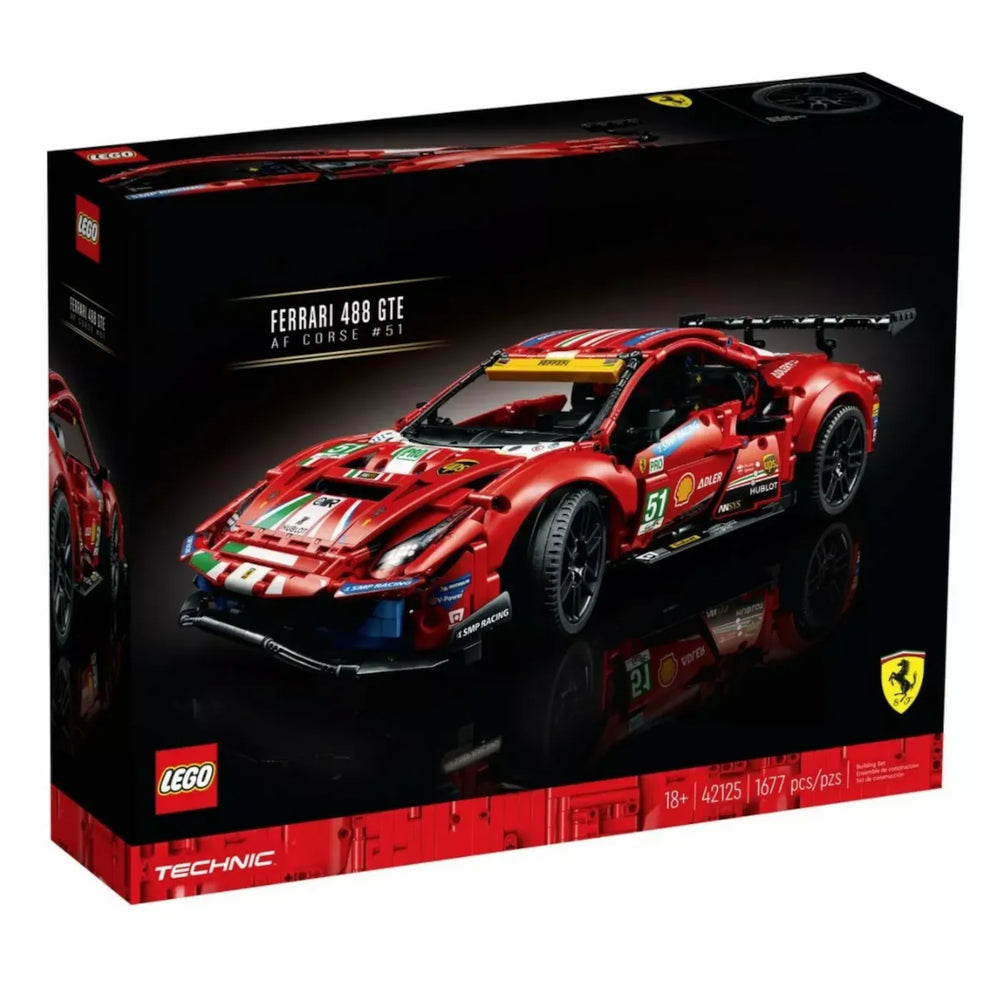 LEGO® Technic 42125 Ferrari 488 GTE “AF Corse #51“