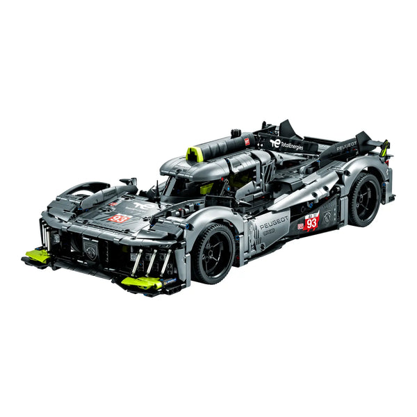 LEGO® Technic 42156 PEUGEOT 9X8 24H Le Mans Hybrid Hypercar aufgebaut