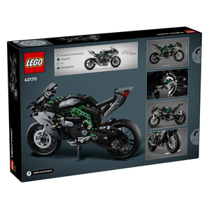 LEGO® Technic 42170 Kawasaki Ninja H2R Motorrad OVP Rückseite