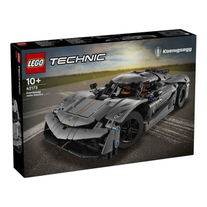 LEGO® Technic 42173 Koenigsegg Jesko Absolut Supersportwagen in Grau Verpackung Vorderseite