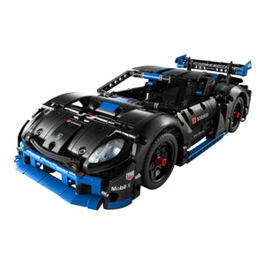 LEGO® Technic 42176 Porsche GT4 e-Performance Rennwagen aufgebaut