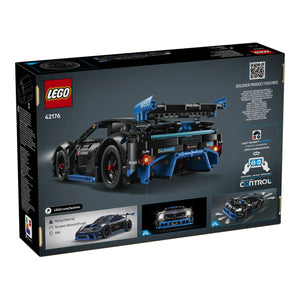 LEGO® Technic 42176 Porsche GT4 e-Performance Rennwagen Verpackung Rückseite