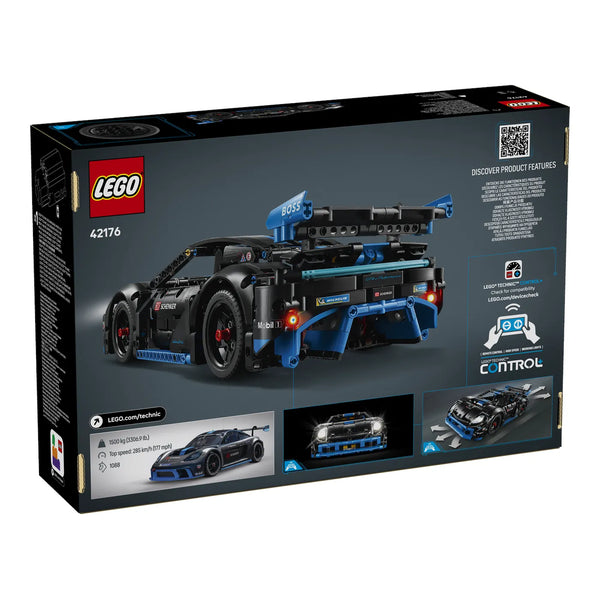 LEGO® Technic 42176 Porsche GT4 e-Performance Rennwagen Verpackung Rückseite