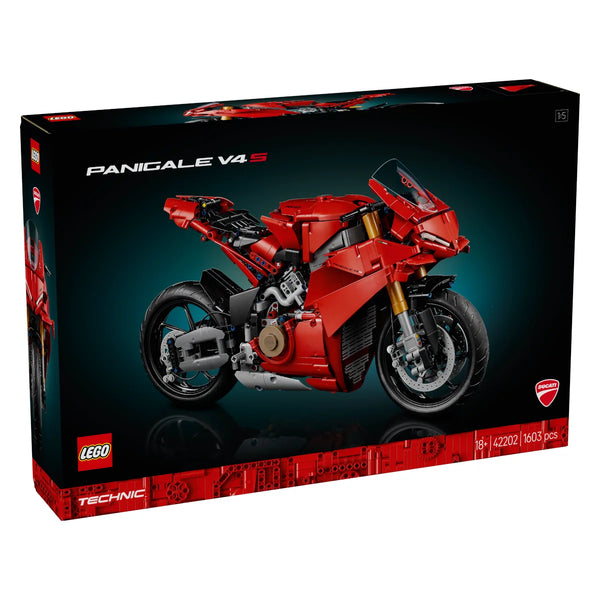  LEGO® Technic 42202 Ducati Panigale V4 S Motorrad Set Vorderseite