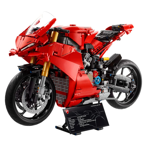  LEGO® Technic 42202 Ducati Panigale V4 S Motorrad aufgebaut